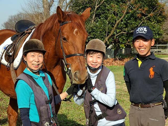 60代の乗馬